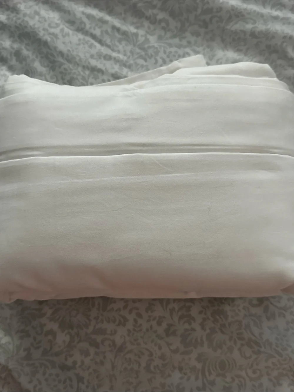 White Full/Queen Duvet Set- Duvet Cover & 2 Shams